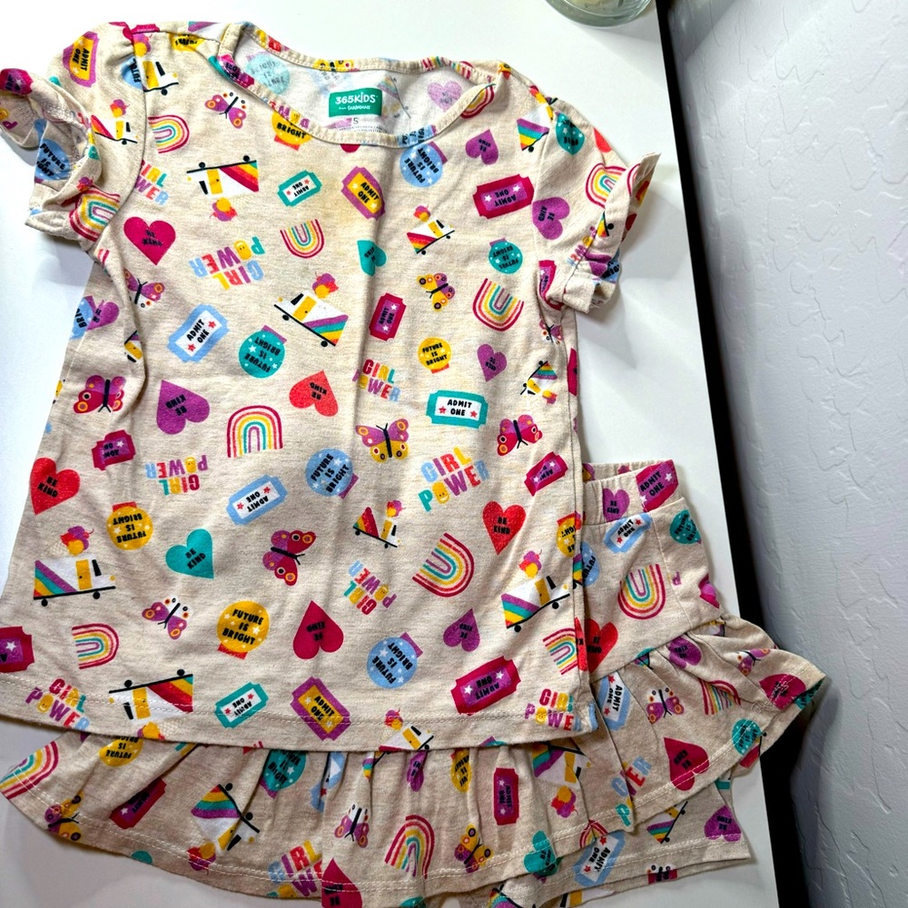 5T Girl matching set